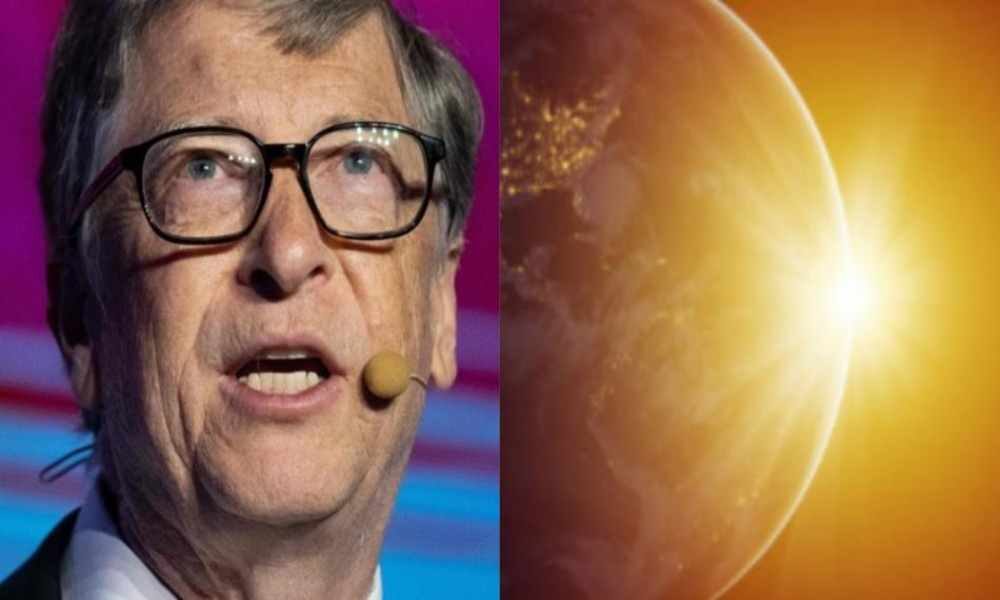 Bill Gates planea tapar el sol para que la Tierra se enfríe