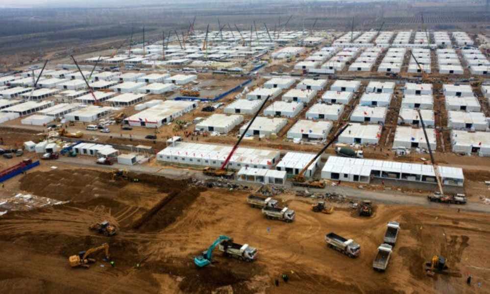 Campo de cuarentena en China refugiará a más de 4 mil personas