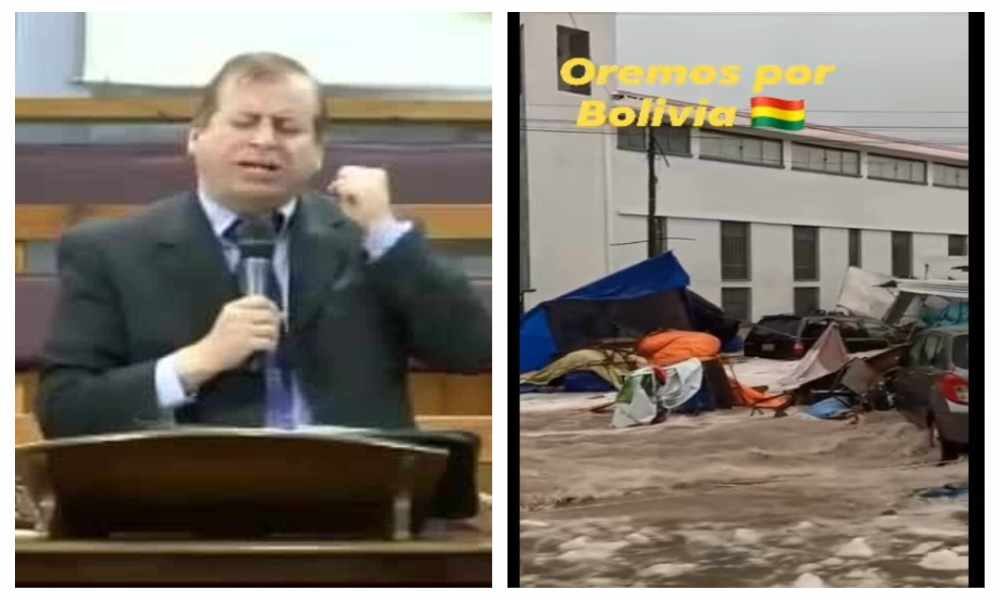 Gary Lee pide oración por afectados de inundación en Bolivia