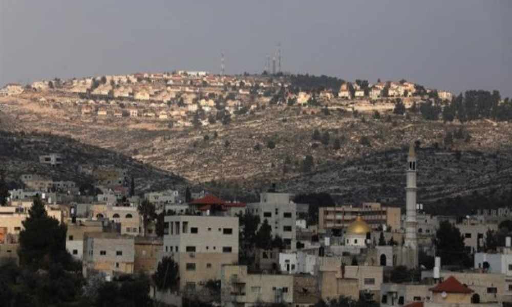 Israel planea construir 800 casas para colonos en Cisjordania