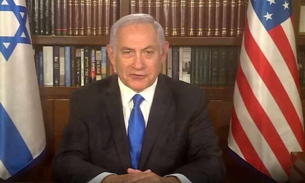 Netanyahu le pide a Dios que bendiga a EU tras posesión de Biden