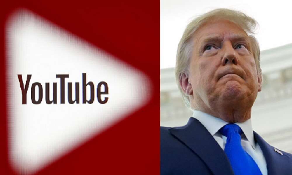 YouTube suspende el canal de Trump durante al menos siete días