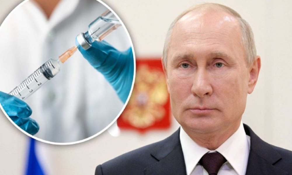 Vladimir Putin se vacuna en privado contra el Covid-19