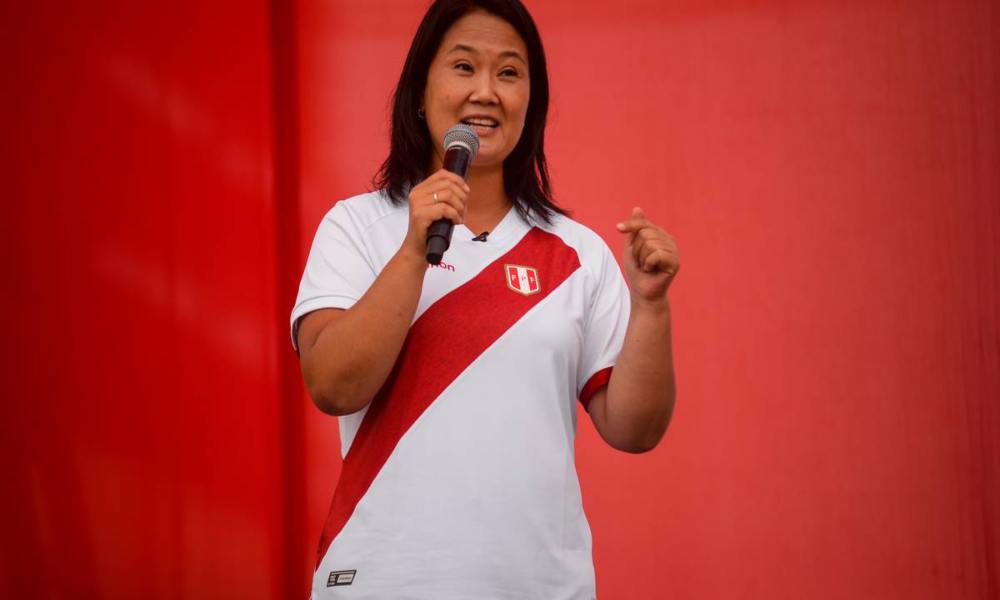 Keiko Fujimori supera a Castillo con 92% de actas procesadas