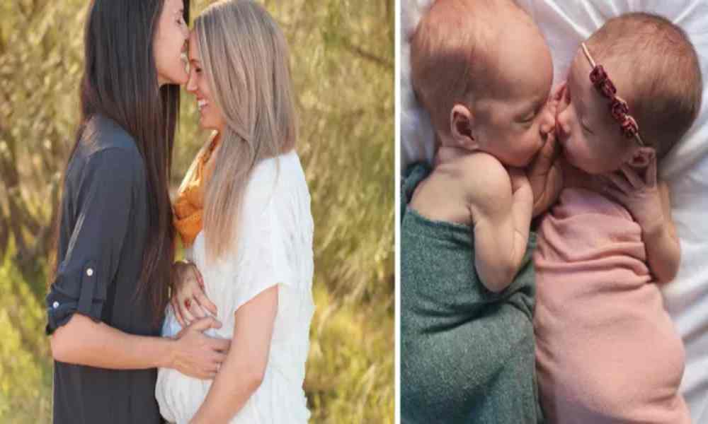 Lesbianas deciden abortar 3 bebés para tener gemelos