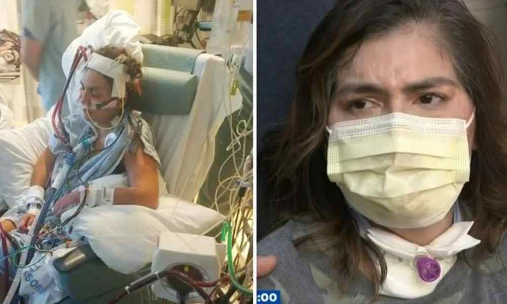 Fue Dios: Mujer sobrevive a un doble trasplante de pulmón luego de contraer Covid-19