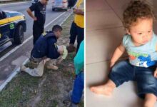 «Ángeles enviados por Dios», dice madre sobre polícias que salvaron a su bebé