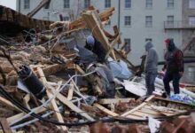 Empleados quedaron atrapados en una fábrica tras el tornado de Kentucky