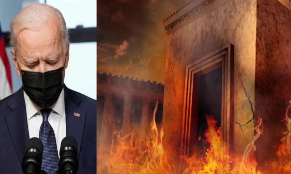 «Siempre podemos reconstruir mejor», dice Biden de la destrucción del Segundo Templo