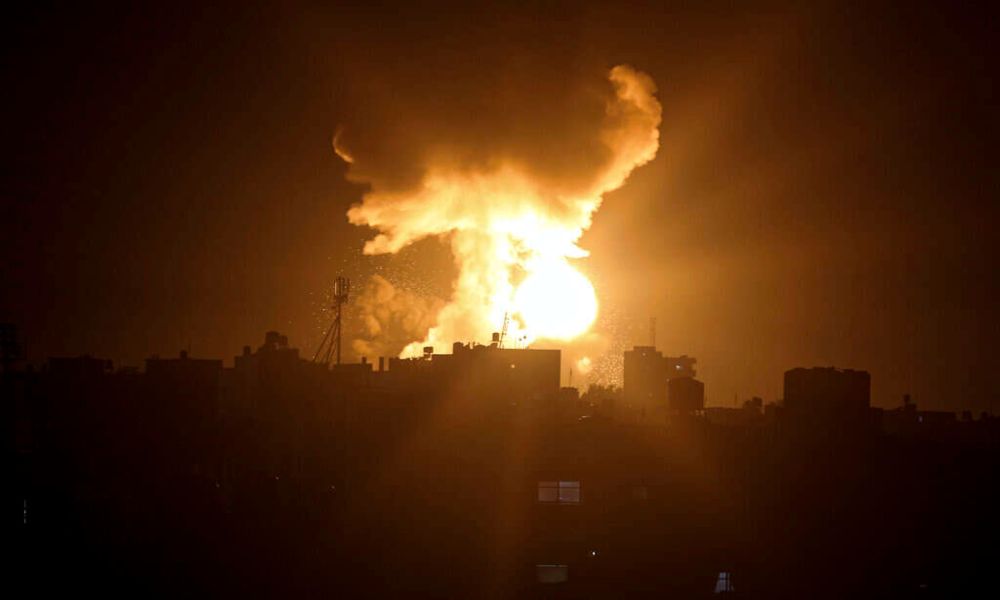 Israel ataca objetivos en Gaza tras cohetes lanzados en su contra