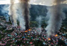 El Ejército de Myanmar incendia dos nuevas iglesias cristianas