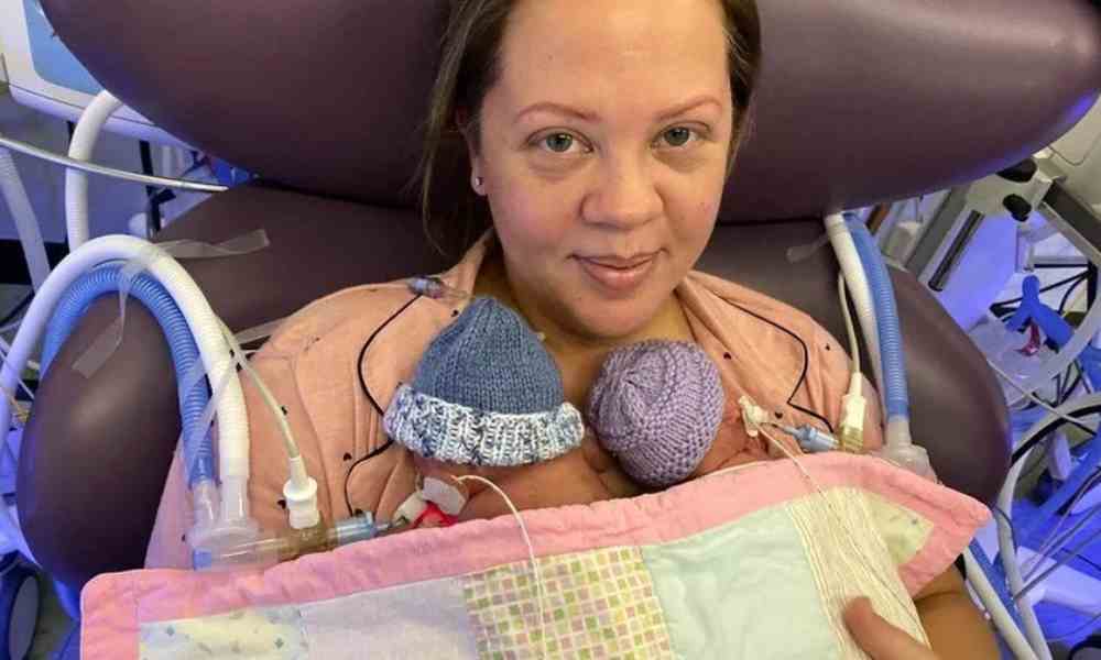 Bebés gemelos de 22 semanas sobreviven tras oraciones de su madre
