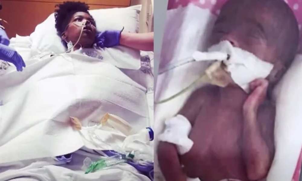 Madre y bebé sobreviven gracias a oraciones: «Sentí un ejército peleando»