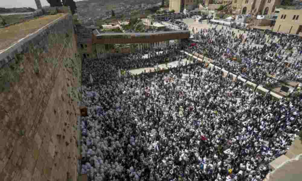 Muro de los Lamentos: Miles se reúnen para la bendición sacerdotal