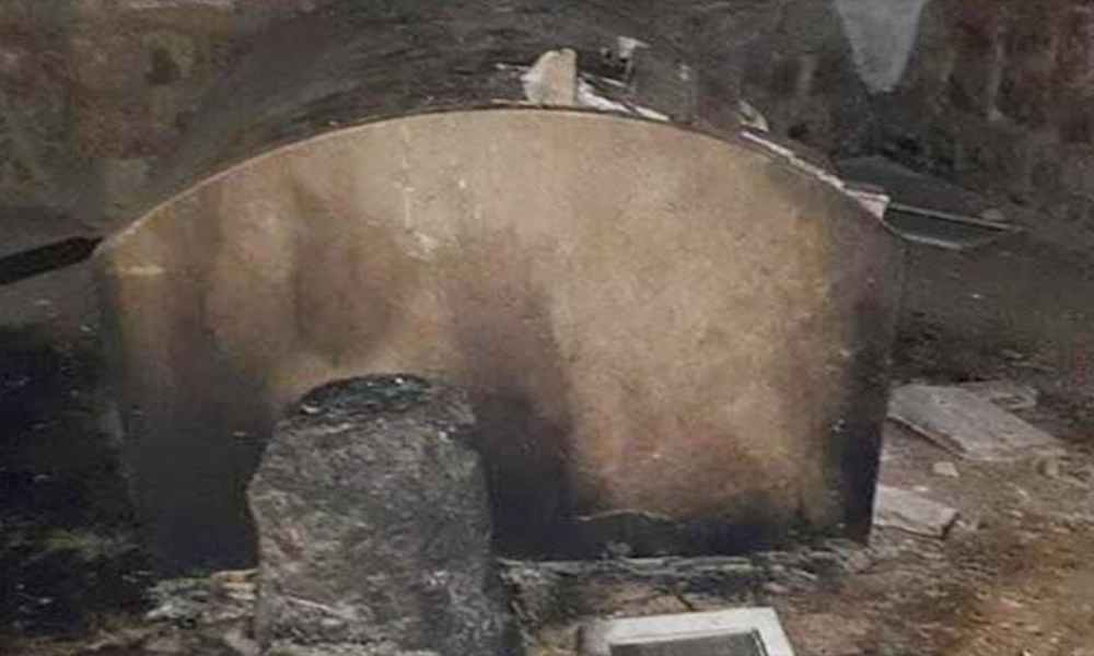 Palestinos vandalizan e incendian la Tumba de José