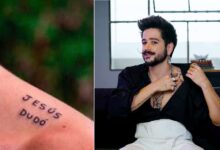 Critican a Camilo Echeverry por tatuaje anti bíblico: «Jesús dudó»