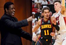 Denzel Washington ofrece palabras de fe y sabiduría a jugadores del Miami Heat