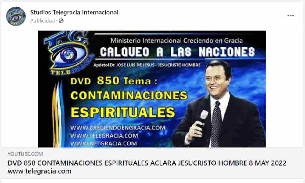 Secta de José Luis de Jesús Miranda sigue promoviendo su imagen en Facebook