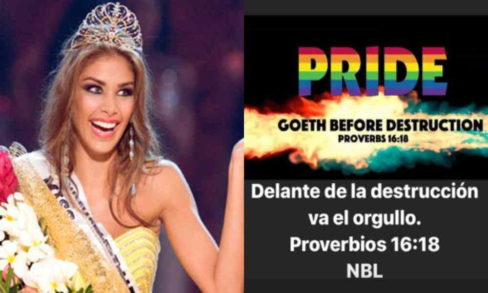 Critican a Miss Universo 2008 por compartir un mensaje contra el LGBT