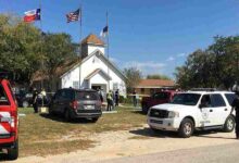 Tres hombres heridos tras tiroteo afuera de una iglesia bautista