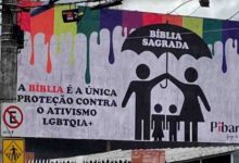 Iglesia es obligada por tribunal a retirar cartel contra activismo LGBT