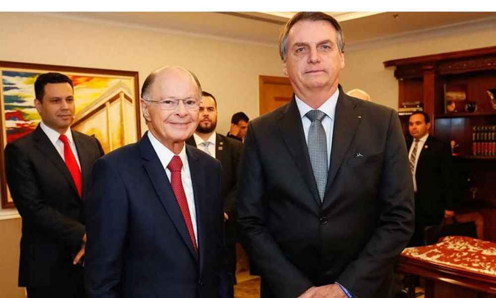 Bolsonaro se reúne a inaugurar templo con fundador de Pare de Sufrir