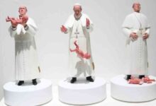 Figura del papa Francisco causa polémica en México