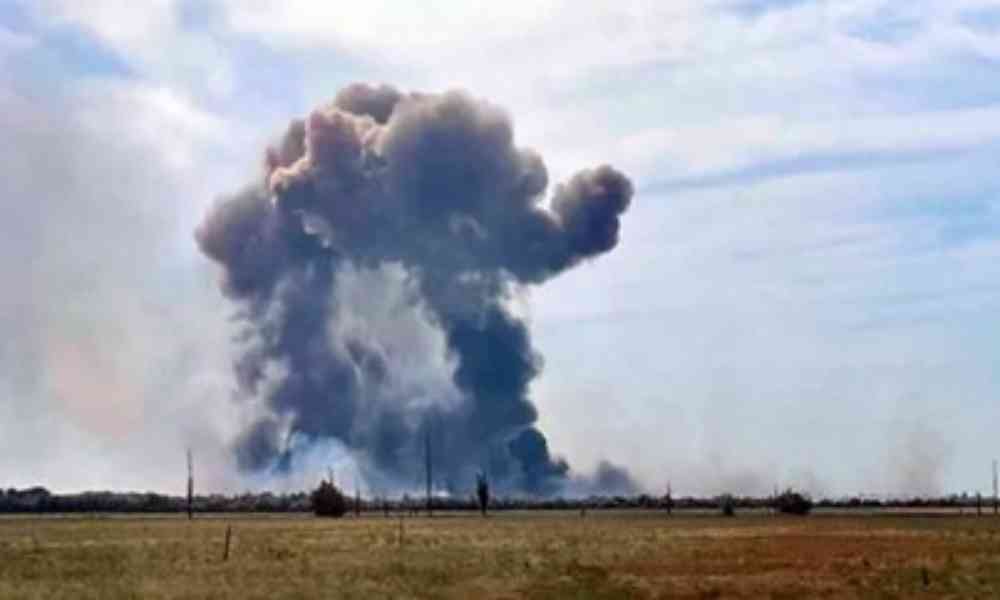 Ucrania guarda silencio sobre las explosiones en un aeródromo en Crimea.
