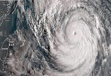 Tifón Nanmadol en Japón deja dos muertos y miles de evacuados