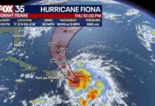 Huracán Fiona de categoría 3 se aleja de islas Turcas y Caicos hacia las Bermudas