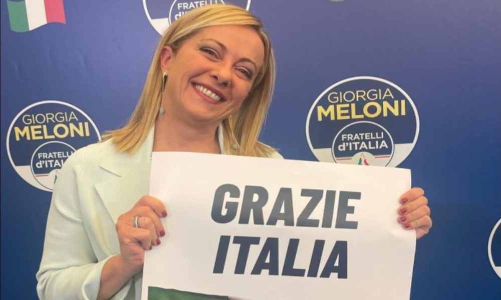 Italia elige a una mujer como primera ministra la cual es pro-vida y pro-familia