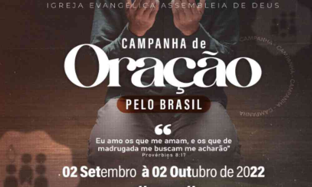Asamblea de Dios inicia campaña de oración en todo Brasil