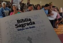 Ciegos de todo Brasil se reúnen con la sociedad Bíblica