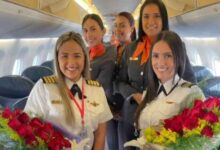 Despega el primer vuelo comandado únicamente por mujeres venezolanas