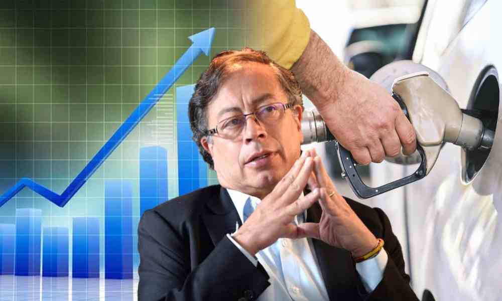 Petro anuncia que el precio de la gasolina subirá en Colombia