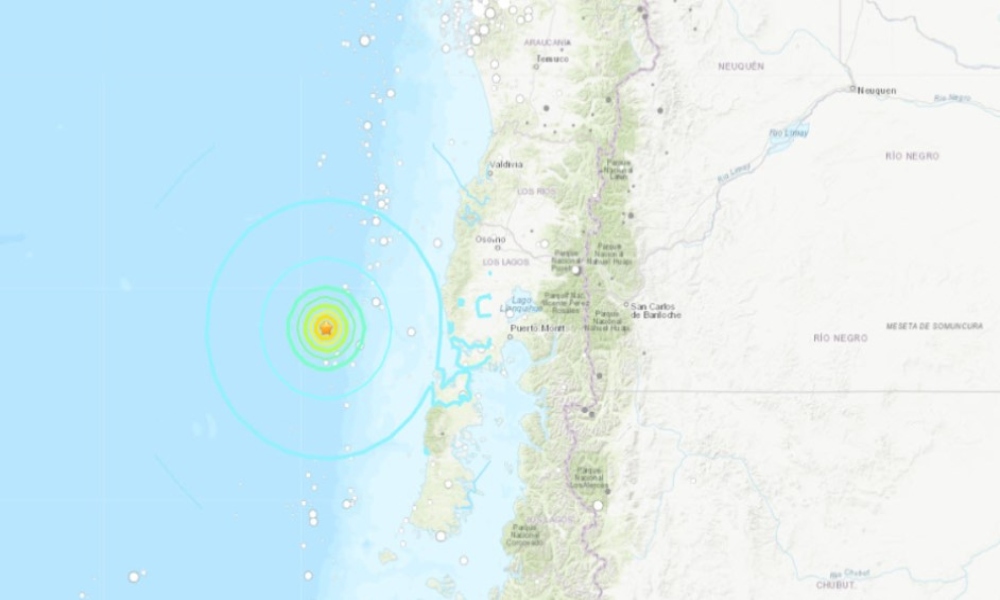 Sismo de magnitud 6.1 sacudió Chile