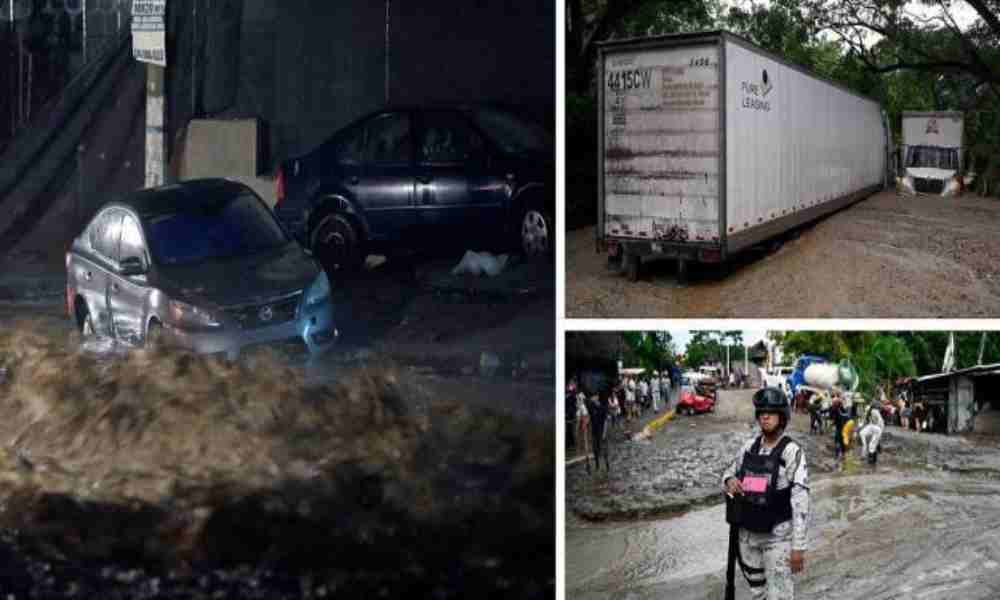 Huracán Roslyn: 3 muertos y graves inundaciones en México