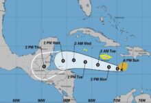 Se forma tormenta tropical Lisa en el caribe