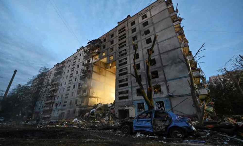 Ataque ruso deja 17 muertos en la ciudad de Zaporiyia, Ucrania