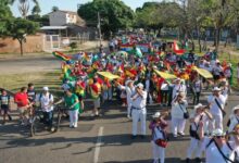Iglesias evangélicas marchan por solución a conflictos sociales en Bolivia
