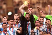 Jugadores de Argentina agradecen a Dios tras ganar la Copa del Mundo