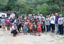 Iglesia evangélica realiza acción misionera en una tribu indígena
