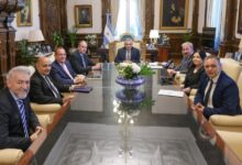 Presidente de Argentina recibe a miembros de ACIERA