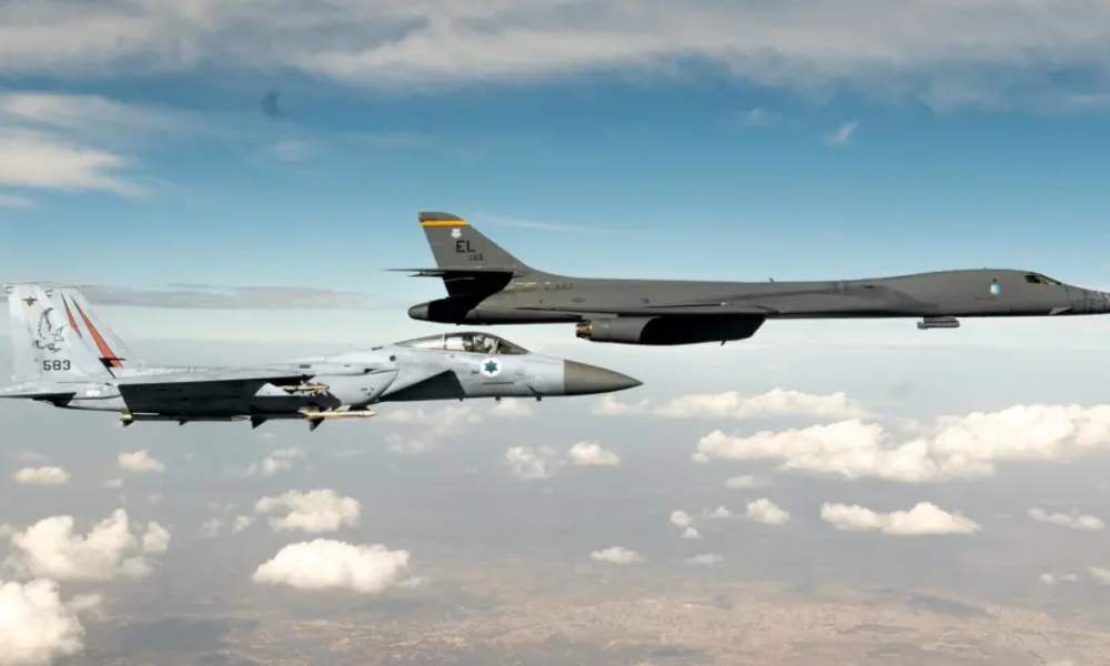 EEUU e Israel lanzan importante ejercicio de fuerza aérea, enviándole un mensaje a Irán