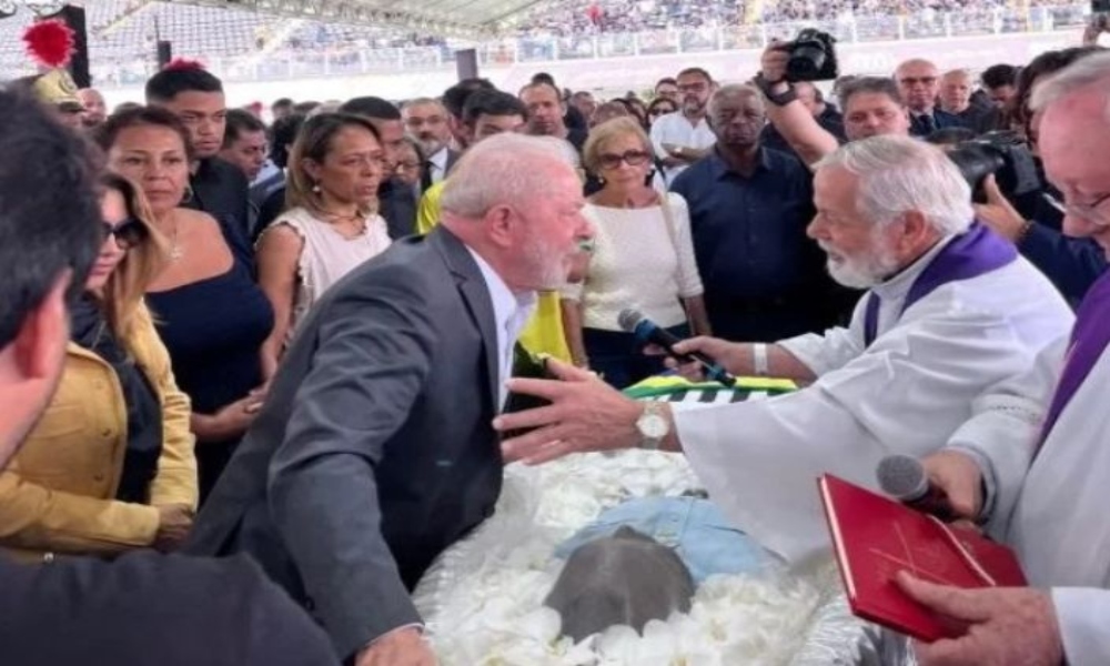 Lula se niega a leer la Biblia en velorio de Pelé