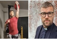 Pastor se hace popular en redes sociales por sus clases de musculación