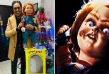 Muñeco de Chucky se vuelve viral por las cosas que hace