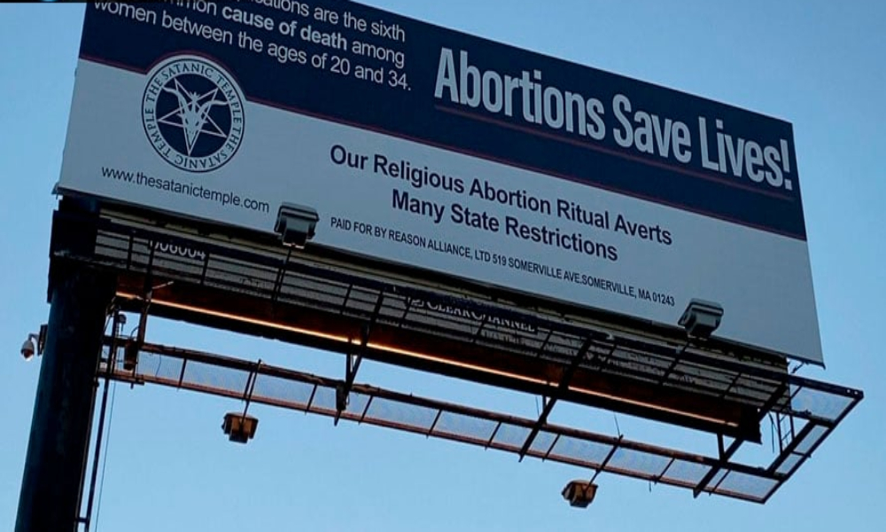 Templo Satánico promueve una clínica para realizar rituales de aborto religioso