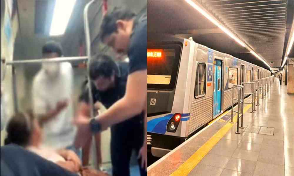 Expulsan a mujer del metro tras reaccionar contra pareja gay