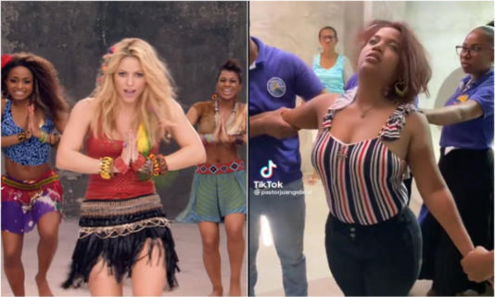 They brand a woman as being “possessed by a demon” for singing Shakira’s Waka Waka